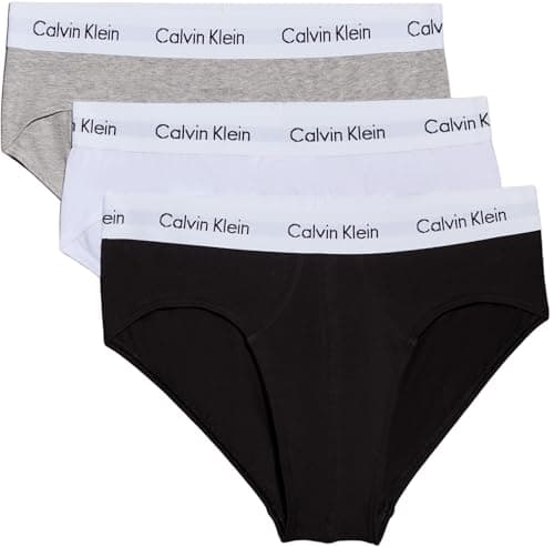 Detalle de Calvin Klein Calzoncillos Hip Briefs hombre pack 3, talla S