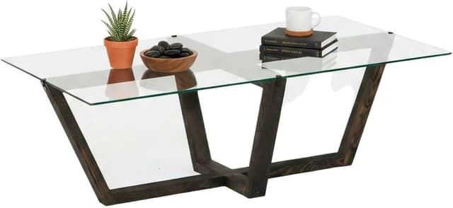 Detalle de Dmora Tavolino Vela 105x65x35 cm