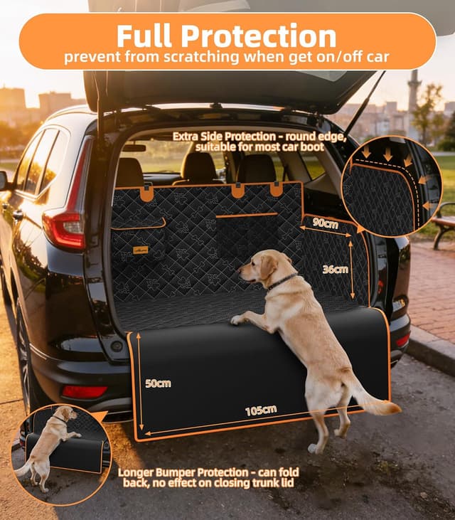 Detalle 2 de UPAWPIA car boot liner 198 x 105cm