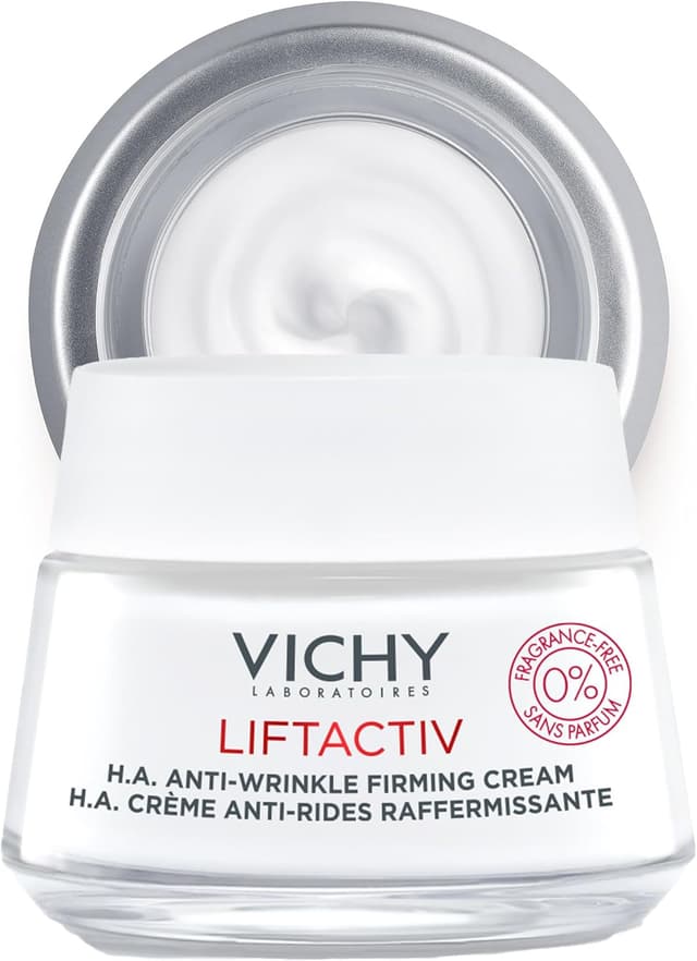 Detalle de Vichy Liftactiv Crème anti-rides et raffermissante à l’acide hyaluronique sans parfum