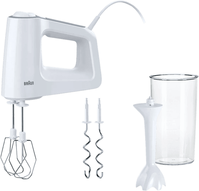 Detalle de Braun MultiMix 3 HM3105 Handmixer mit 5