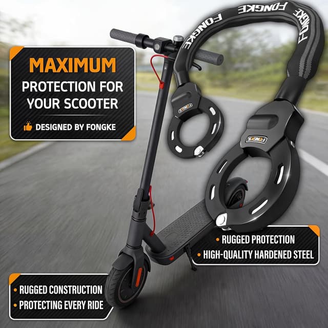 Detalle 2 de E Scooter Schloss 92 cm Kette für Roller