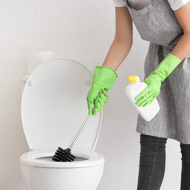 Detalle de Relaxdays têtes de brosse WC, 5 pièces