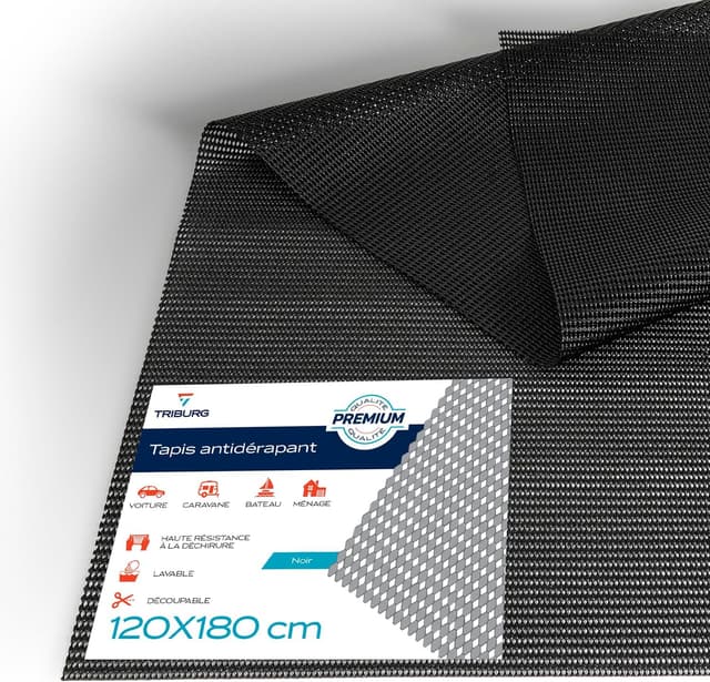 Detalle de TRIBURG tapis antidérapant universel découpable et lavable, 120x180 cm