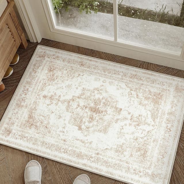 Thumbnail 2 de HUGEAR Vintage Creme Teppich 60x90cm 🏠