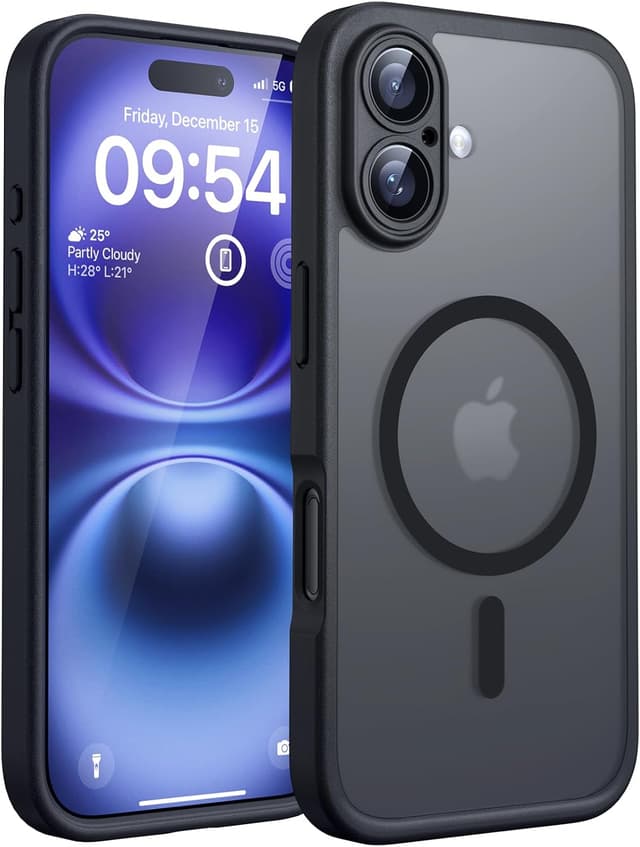 Detalle de TOCOL Magnetic iPhone 16 Case 6.1-Inch