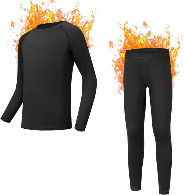 Thumbnail 6 de AMZSPORT Ropa Interior Térmica Niño Conjunto Manga Largo