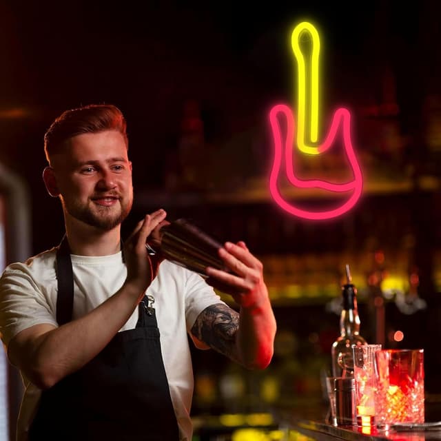 Thumbnail 6 de Gitarren-Neonlicht LED Neonschilder 3 AA