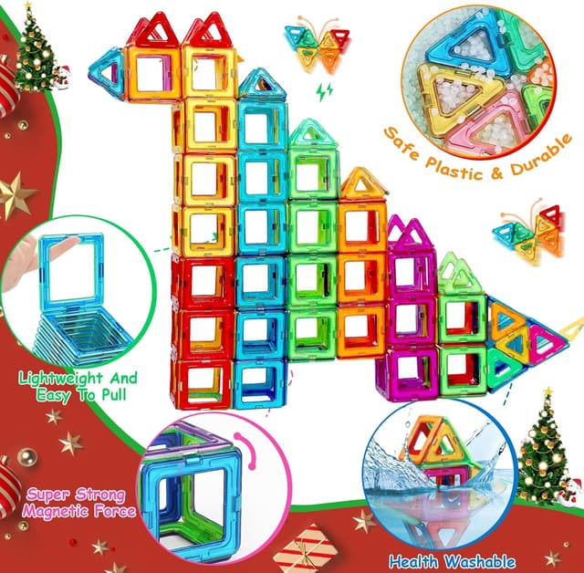 Thumbnail 5 de Muitotir bloques magnéticos 38 piezas