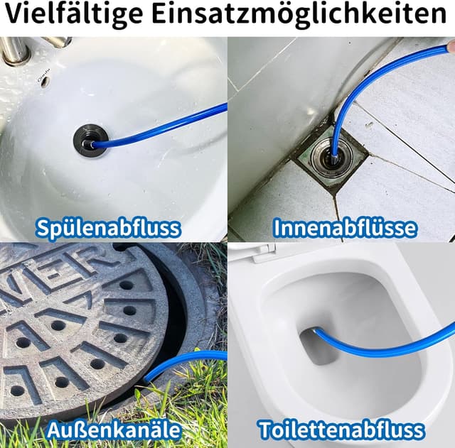 Detalle 1 de NAMOTEK Rohrreinigungsschlauch 10 m Set