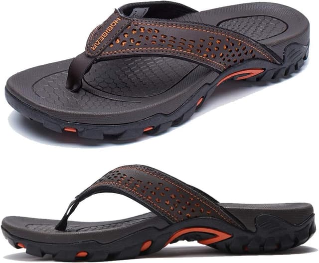 Detalle de KIIU Men's Thong Sandals ⚖