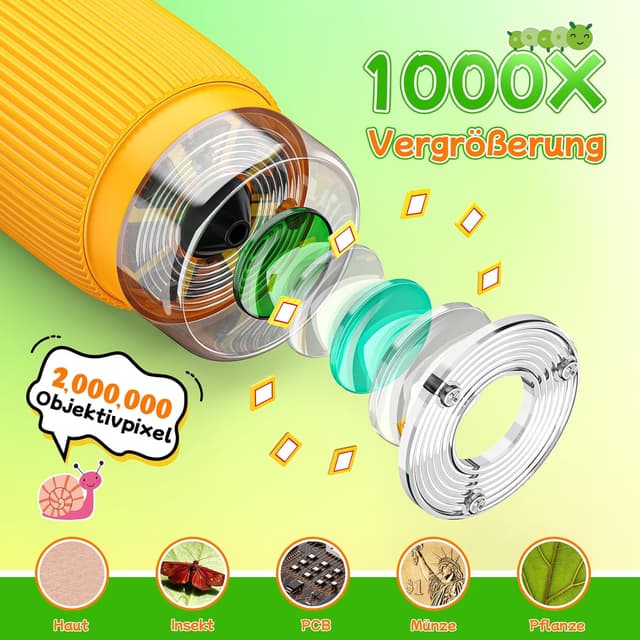 Thumbnail 2 de GeschenPark Handheld Mikroskop 2-Zoll