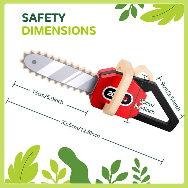 Thumbnail 5 de GAGAKU Motosega giocattolo in legno per bambini 2+