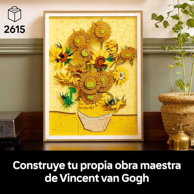 Thumbnail 1 de LEGO Art Vincent van Gogh 🌻 Maqueta 3D para Decoración