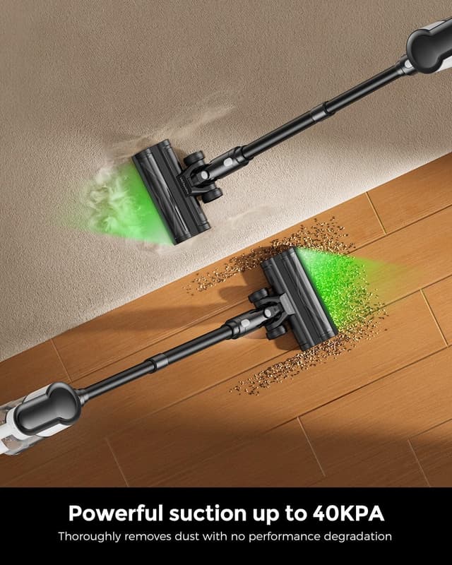 Detalle de VACTechPro F02 Lite cordless vacuum 40KPa