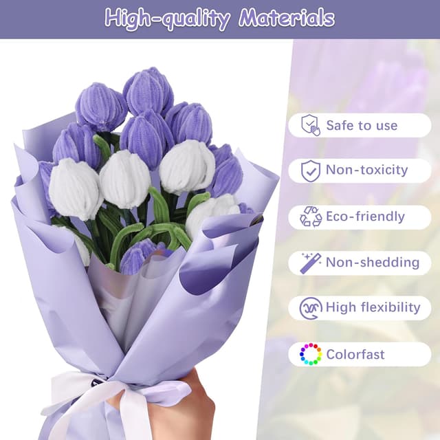 Thumbnail 6 de Pfeifenputzer 320 Stück Bastelset 🎨