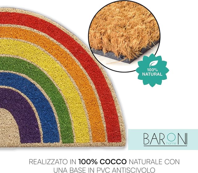 Thumbnail 3 de Baroni Home Zerbino Cocco 70x40 cm 🧽