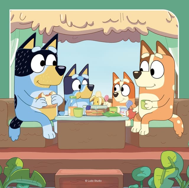 Detalle de Ravensburger Puzzle Bluey per bambini 5 anni (3x49 pezzi, 21x21 cm)