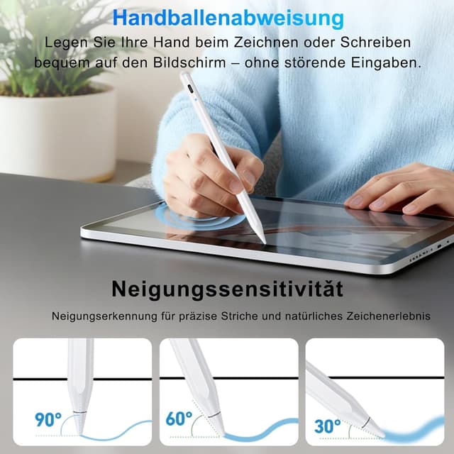 Thumbnail 4 de Stift für iPad 2018-2025, Schnellladung 30 Min