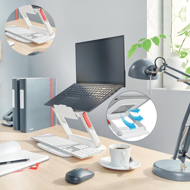 Thumbnail 4 de LEITZ Support PC portable 13"–15" réglable
