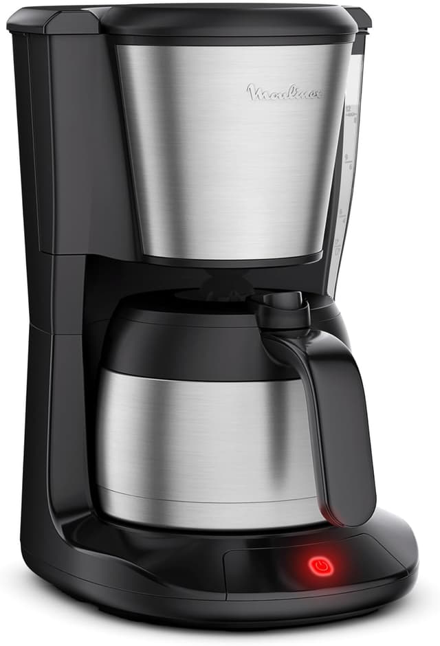 Detalle de Moulinex Subito FT5S0DE0 – cafetière filtre avec verseuse isotherme (0,9 L, 12 tasses)