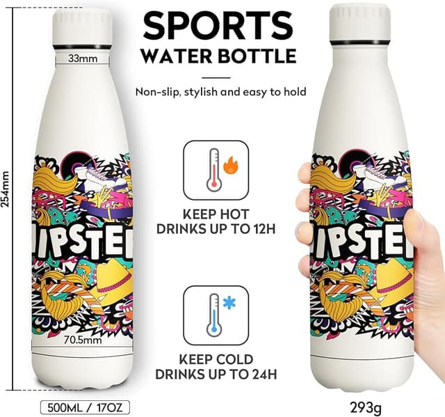 Thumbnail 3 de KollyKolla Botella térmica infantil 500 ml 🚰