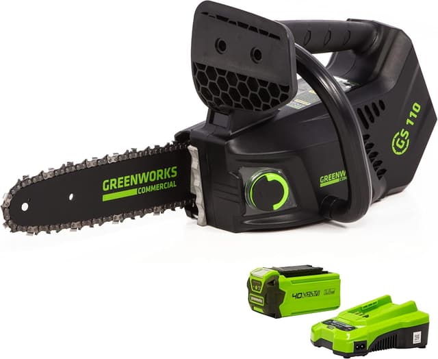 Thumbnail 6 de Greenworks GD40CS15 cordless chainsaw 35cm