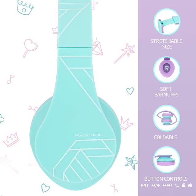 Thumbnail 4 de PowerLocus P2 Kids Headphones 85DB