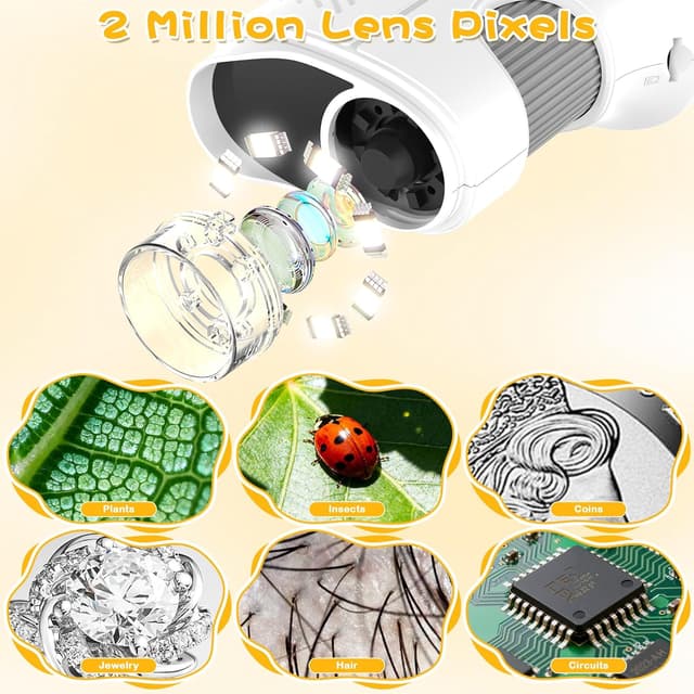 Detalle 2 de Misilmp Handheld Microscope 1000X