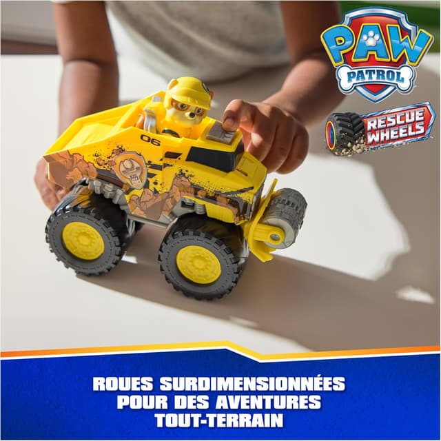 Thumbnail 1 de Paw Patrol Ruben Rescue Wheels véhicule 3 ans