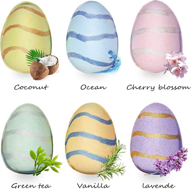 Detalle 2 de BODY & EARTH Badebomben Geschenkset 6er