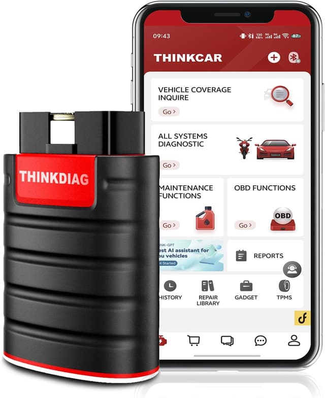 Detalle de thinkcar ThinkDiag OBD II 15 fonctions