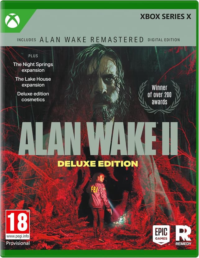 Detalle de Alan Wake 2 Deluxe Edition (Xbox) – psychological horror mystery for the Dark Place
