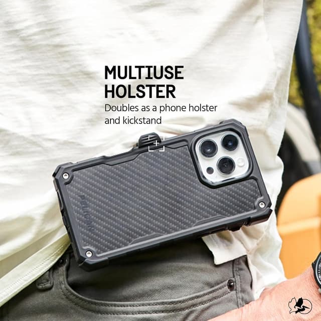 Thumbnail 6 de Pelican Shield iPhone 16 Pro Case Carbon