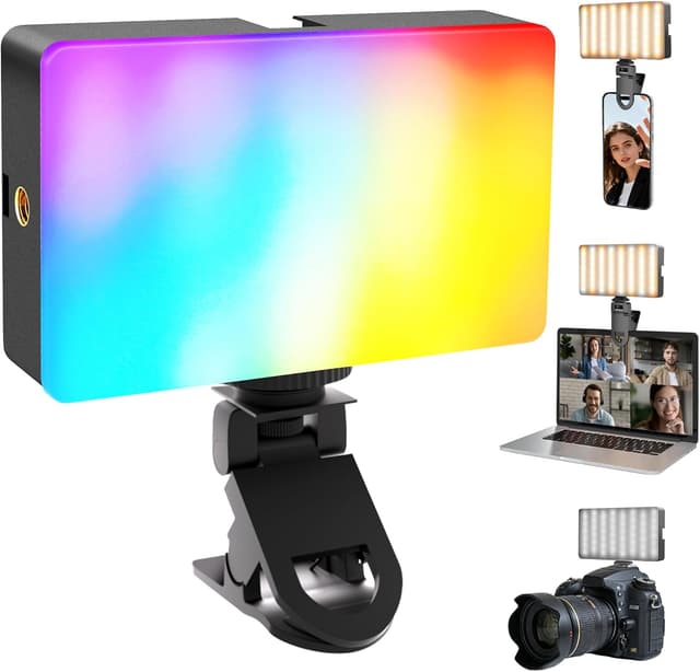 Detalle de NiceVeedi RGB Selfie Light 138 LED