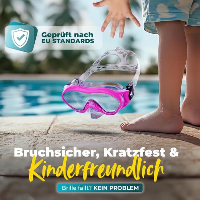 Thumbnail 4 de KIDVERSE Schnorchelset Kinder Taucherbrille 👶🌊