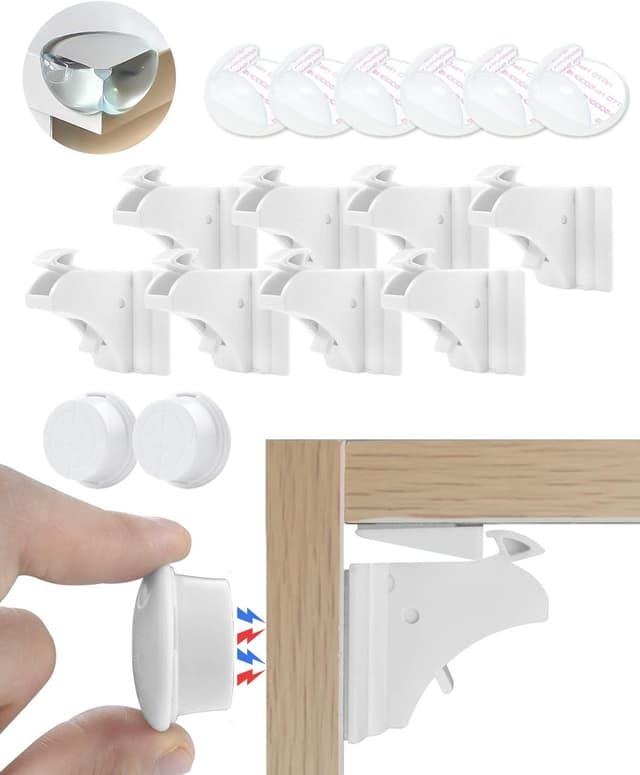 Detalle de Trongle child locks 8-pack magnetic