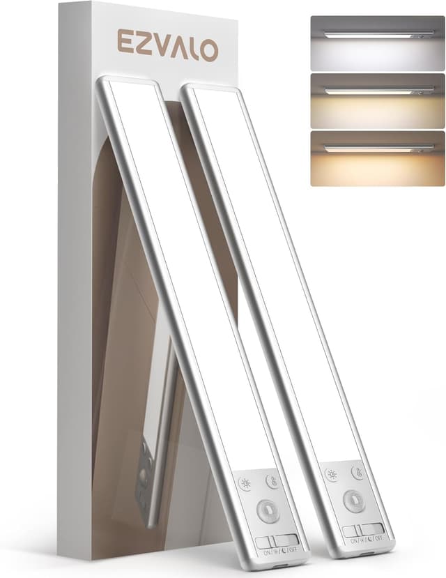 Imagen de EZVALO Under Cabinet Kitchen Lights 1600mAh en OfertitasTOP
