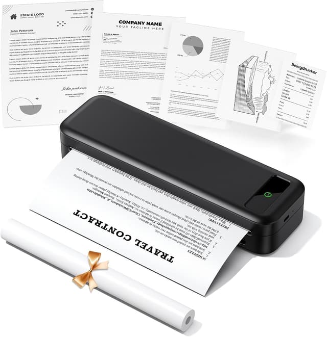 Detalle de TATTMUSE Thermodrucker A4 160 Blatt