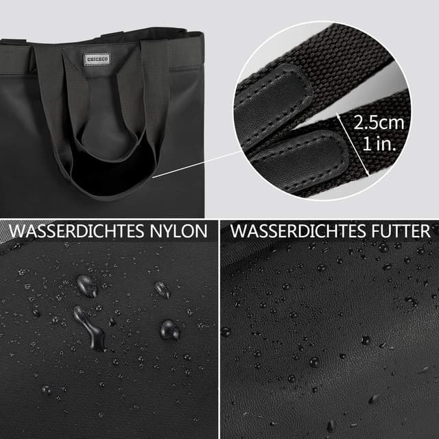 Thumbnail 6 de CHICECO Extra Große Shopper-Tasche 42x22x37 cm