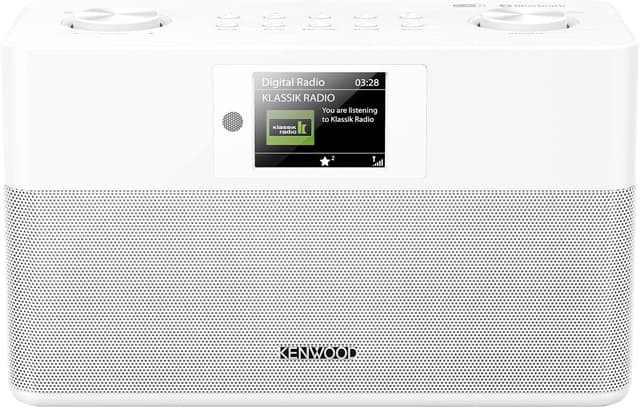 Detalle de KENWOOD CR-ST80DAB-W, radio stereo compatta DAB+ con Bluetooth e display TFT a colori