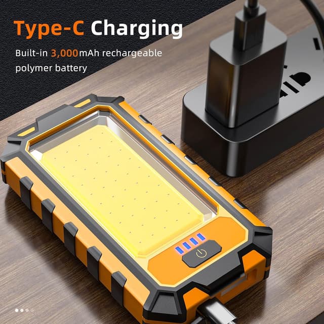 Detalle 1 de SuperFire Arbeitsleuchte LED Akku