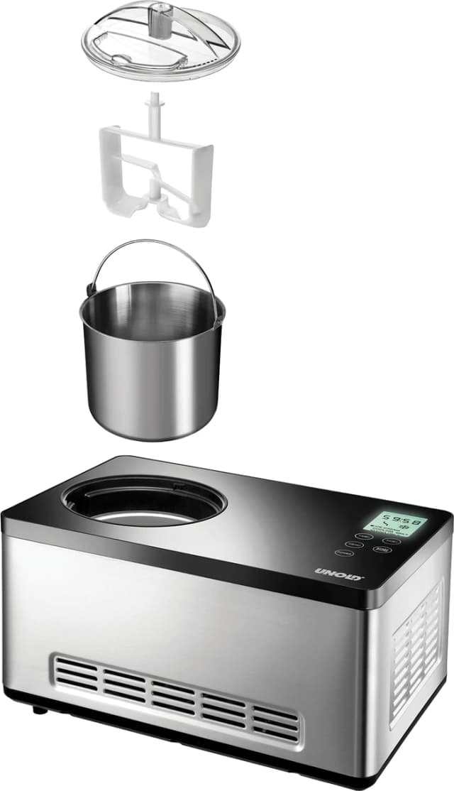 Detalle 1 de Unold Eismaschine Gusto für Sorbet mit Kompressor