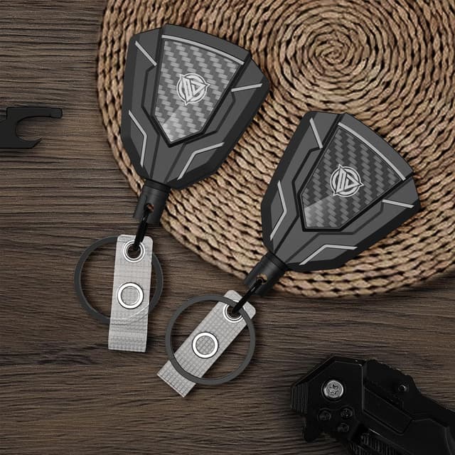 Thumbnail 4 de Oaridey 2er-Pack Schlüsselanhänger ausziehbar 31,8 Zoll 📛