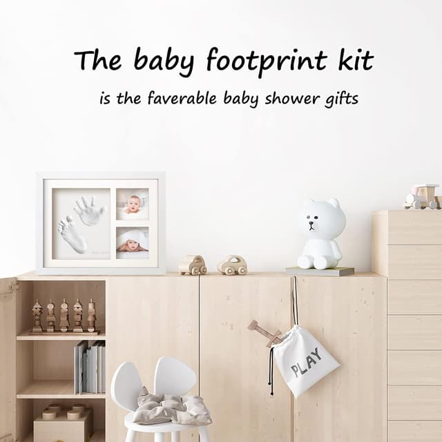 Detalle 2 de Baby Handprint Kit with Footprint Frame