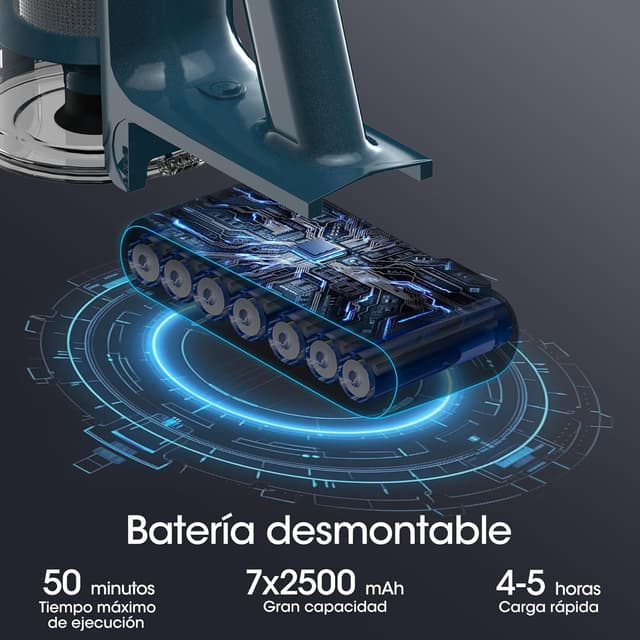 Thumbnail 5 de HAIMEEC Aspiradora Sin Cable 6 en 1 🌀 Motor 120,000 RPM