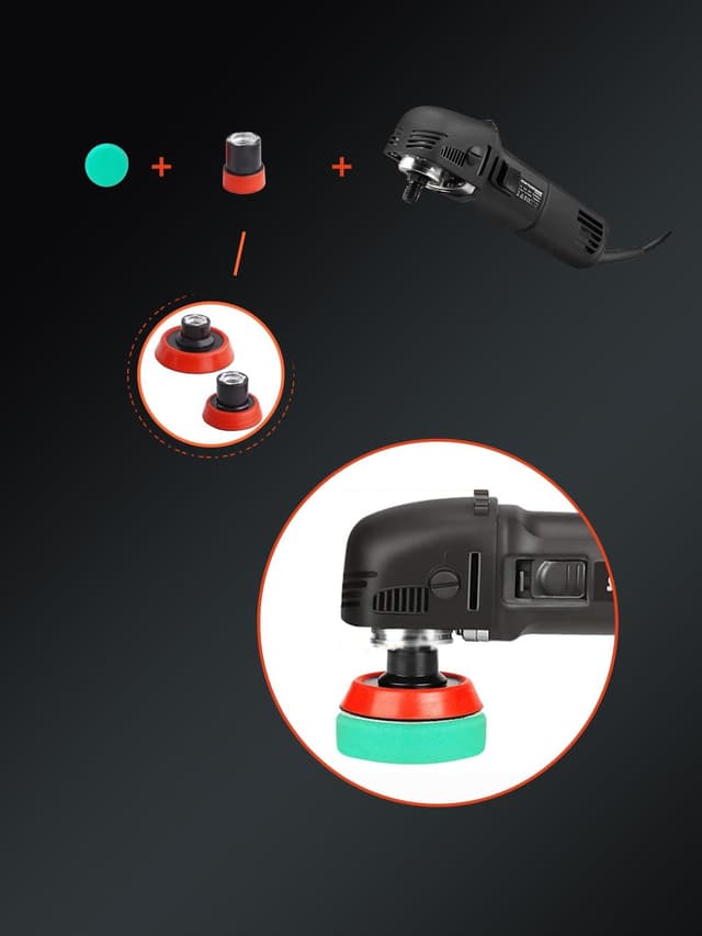 Detalle 2 de SPTA Mini Polishing Machine 750W Rotary Polisher