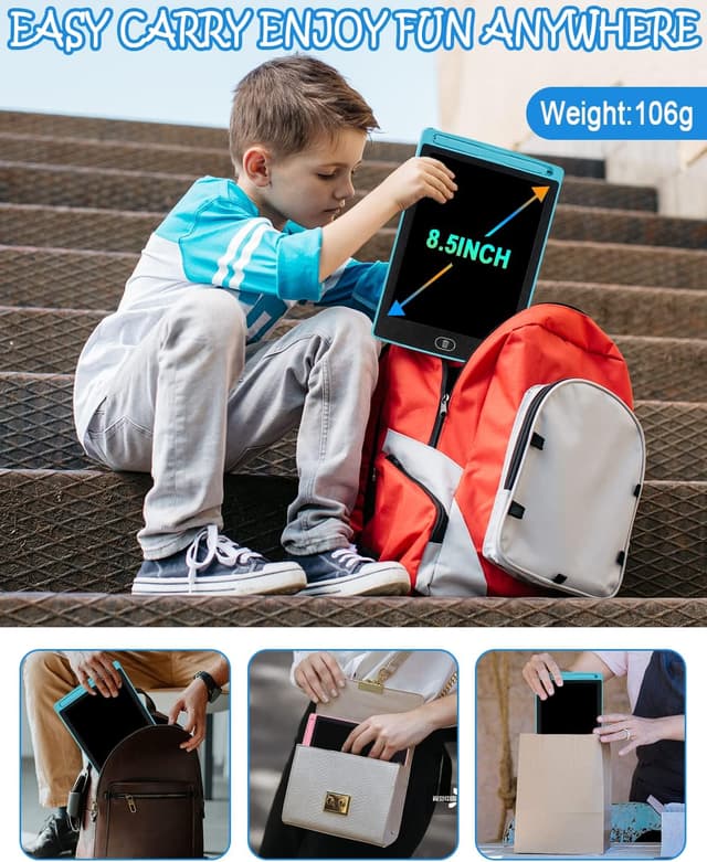 Thumbnail 5 de Tablero escritura LCD 8,5 pulgadas niños