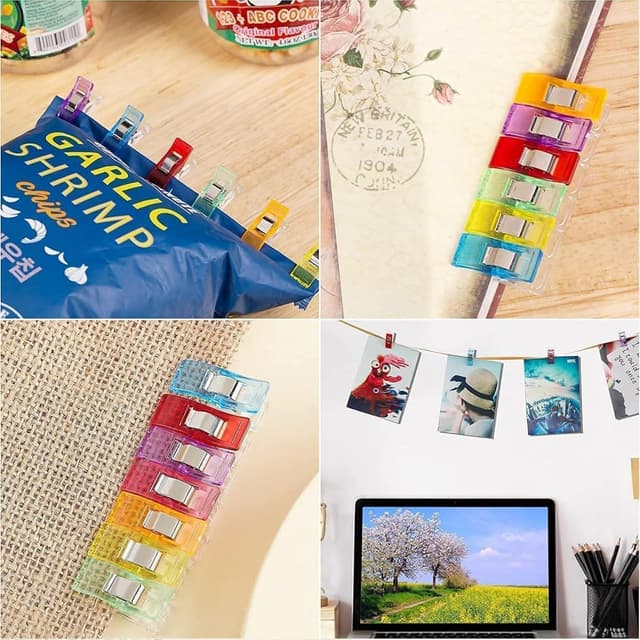 Detalle de OONOYWOO 100pcs Sewing Clips (Wonder Clips) for Quilting & Fabric Craft