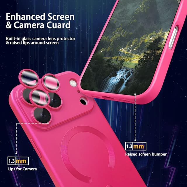 Detalle de ankofave Magnetic iPhone 17 Pro Max case